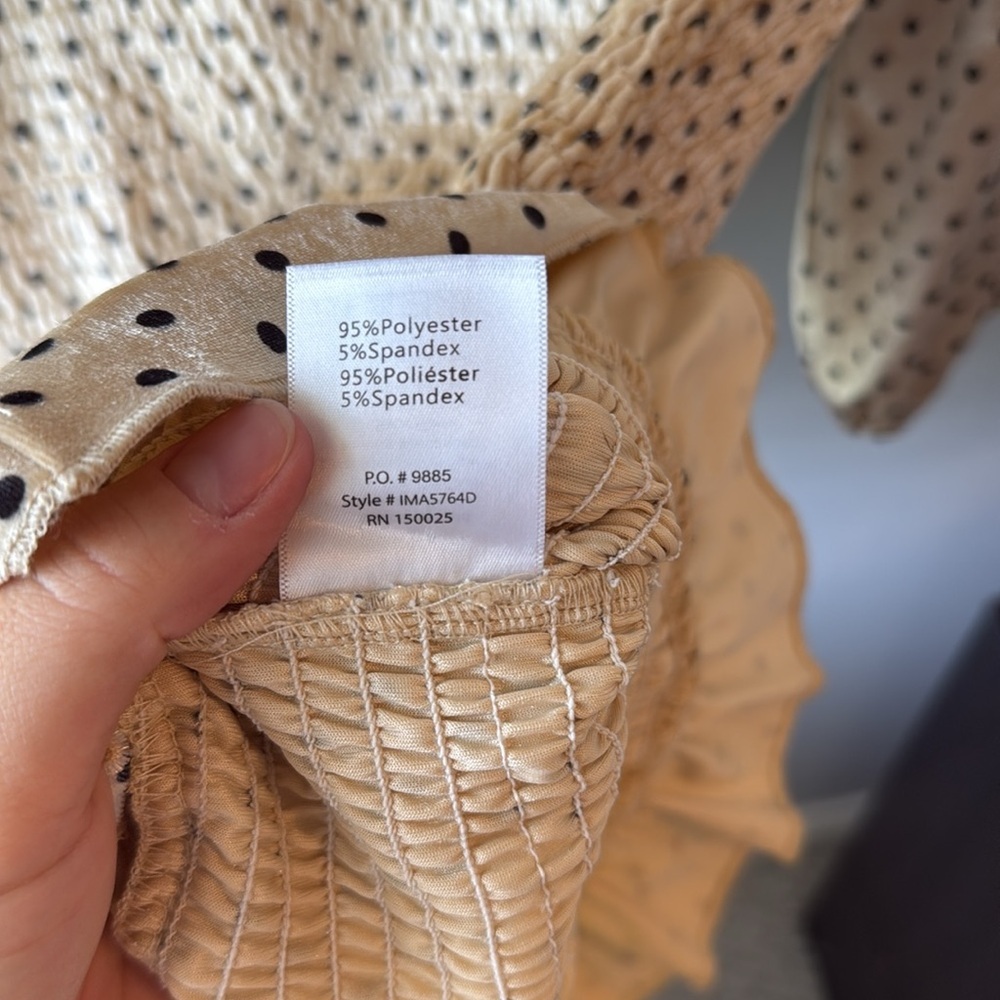 NWT Emory Park Smocked Long‎ Sleeve Mini Dress - Picture 6 of 7